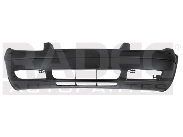FASCIA DELANTERA VW JETTA 99-07 P/PINTAR  C/MOLDURA C/SPOYLER CORRUGADA GL/GLS/GLX/TDI/VR6/SOCCER/EUROPA/COMFORTLINE L4/L5/V6 4/5/6 CILINDROS 1.8/1.9/2.0/2.5/2.8L 4 PUERTAS