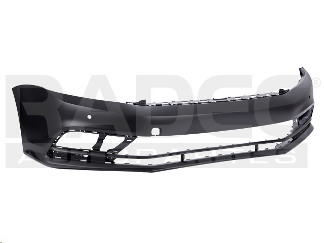 FASCIA DELANTERA VW JETTA BICENTENARIO 15-18 C/HOYO P/SENSOR P/PINTAR TDI/LIVE/FEST/COMFORTLINE/HIGHLINE/TRENDLINE/SPORTLINE L4/L5 4/5 CILINDROS 2.0/2.5L 4 PUERTAS