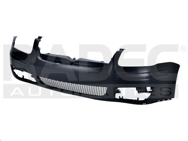 FASCIA DELANTERA VW JETTA CLASICO 08-15 (ARG) C/REJILLA CENTRAL P/PINTAR TDI/CITY/EUROPA/TRENDLINE/WOLFSBURG EDITION L4/L5 4/5 CILINDROS 1.9/2.0/2.5L 4 PUERTAS
