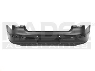 FASCIA TRASERA VW PASSAT 06-10 P/PINTAR C/HOYO P/SENSOR