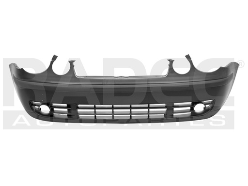FASCIA DELANTERA VW POLO 03-07 C/MOLDURAS C/REJILLAS P/PINTAR