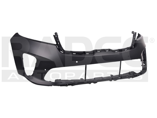FASCIA DELANTERA KI SORENTO 19-20 C/HOYO P/SENSOR P/PINTAR EX/LX/EX PACK L4 4 CILINDROS 2.4L 5 PUERTAS