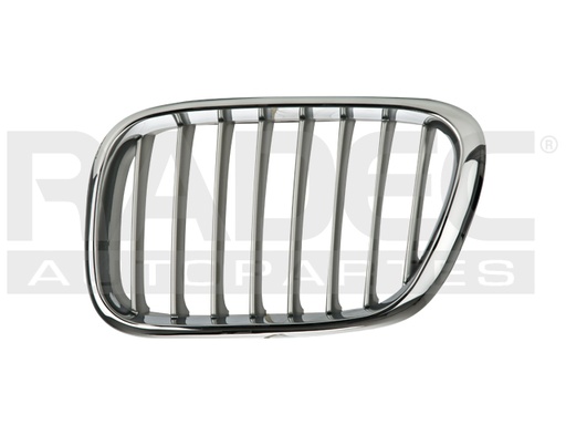 PARRILLA BW X5 00-04 CROMADA IZQ