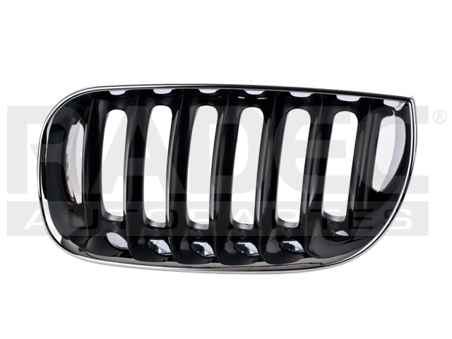 PARRILLA BW X3 04-06 CROMADA IZQ