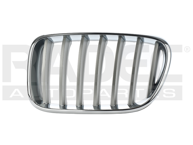 PARRILLA BW X3 11-14 CROMADA IZQ