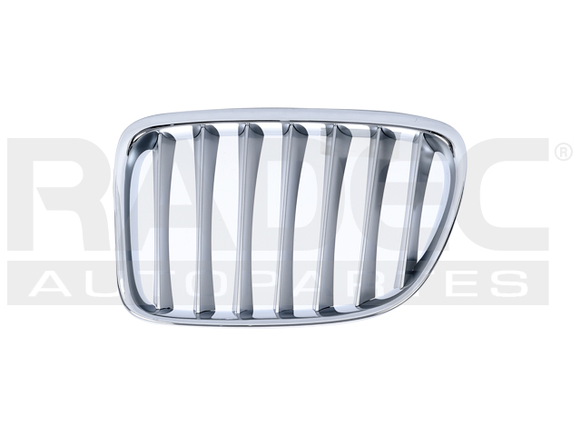 PARRILLA BW X1 13-15 PLATA F/CROMADO IZQ