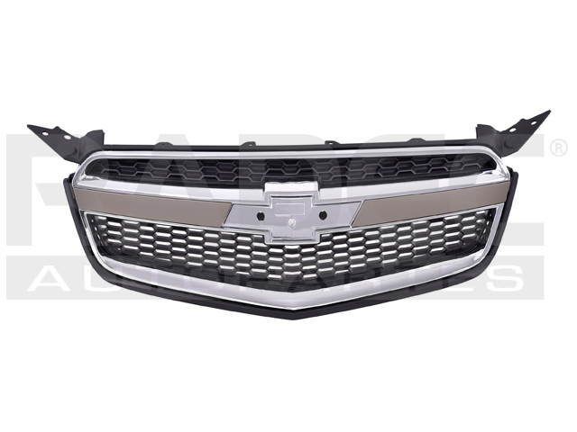 PARRILLA CV AVEO 17-18 C/MOLDURA CROMADA LS/LT/LTZ L4 4 CILINDROS 1.6L 4 PUERTAS