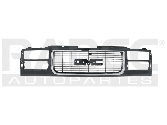 [204-0615-04] PARRILLA CV CHEYENNE 96-98/SIERRA 94-98/SUBURBAN 96-99 FILO INTERIOR CROMADA