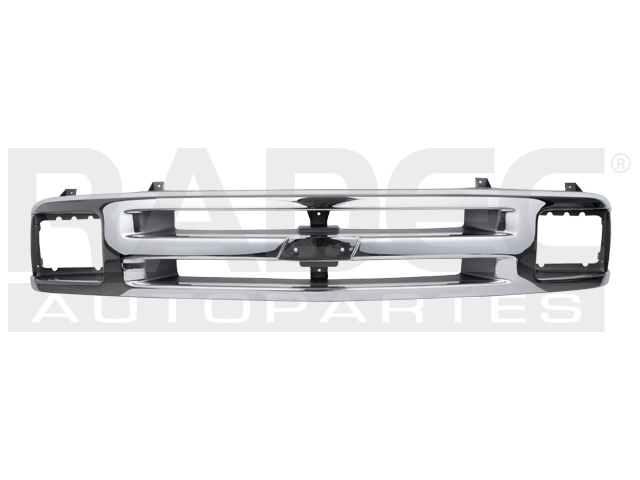 PARRILLA CV S-10 95-97 CROMADA