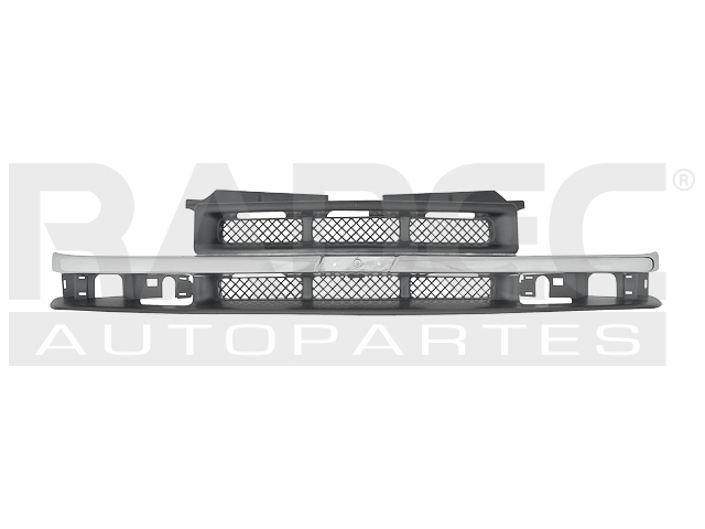 PARRILLA CV S-10 98-03 CROMADA