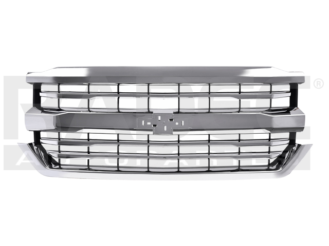 PARRILLA CV SILVERADO 16-18 CROMADA 1500/HIGH COUNTRY V8 8 CILINDROS 6.2L 2/4 PUERTAS