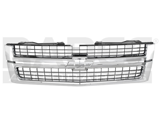 PARRILLA CV SILVERADO 07-10 (U.S.A) LINEA NUEVA CROMADA COMPLETA 2500/3500 V8 8 CILINDROS 4.8/5.3/6.6L 2/4 PUERTAS