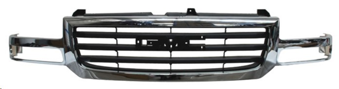 PARRILLA CV SIERRA/YUKON 00-07 CROMADA S/MOLDURA