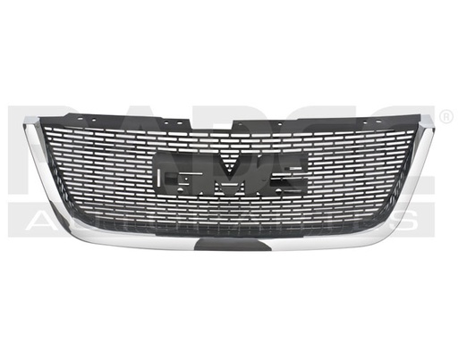 PARRILLA CV ACADIA 07-12 FILO CROMADO CENTRAL