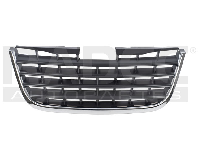 PARRILLA CR TOWN COUNTRY 08-10 NEGRO C/MOLDURA CROMADA