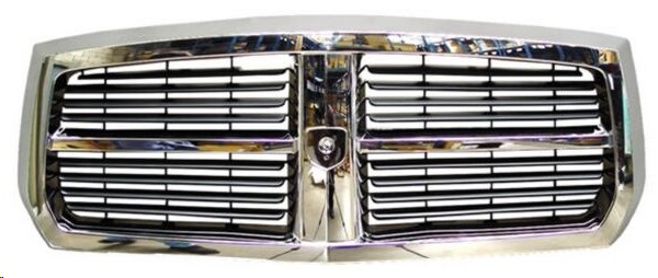 PARRILLA DG DAKOTA 05-07 CROMADA