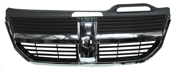 PARRILLA DG JOURNEY 09-10 NEGRO C/MOLDURA CROMADO