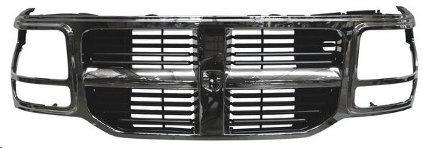 PARRILLA DG NITRO 07-11 CROMADA