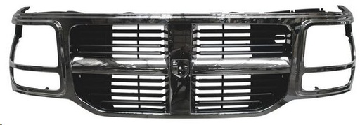 PARRILLA DG NITRO 07-11 CROMADA