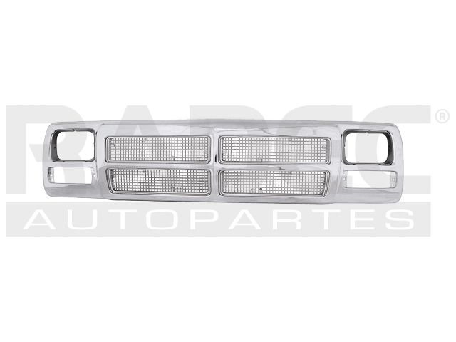 PARRILLA DG RAM 92-93 CROMADA