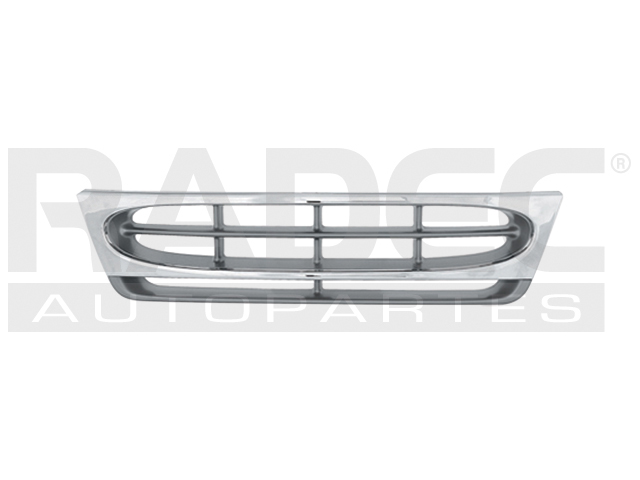 PARRILLA FD ECONOLINE 97-03 CROMADA OVAL