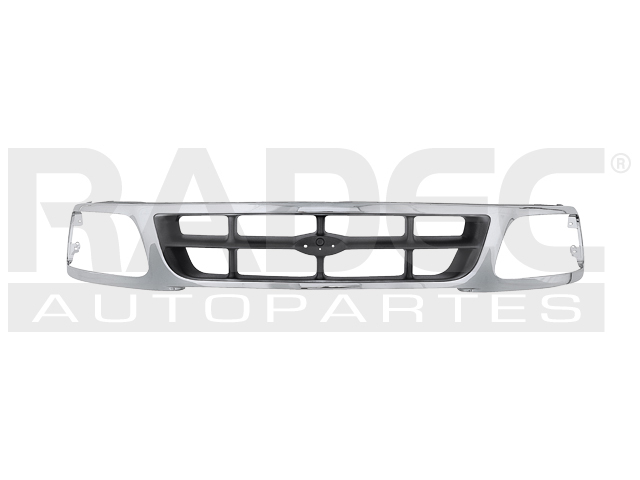 PARRILLA FD F-150/F-250 97-98 CROMADA D/CUADROS