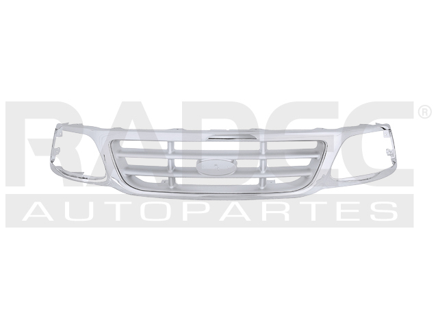 PARRILLA FD F-150/F-250 99-03 CROMADA D/CUADROS
