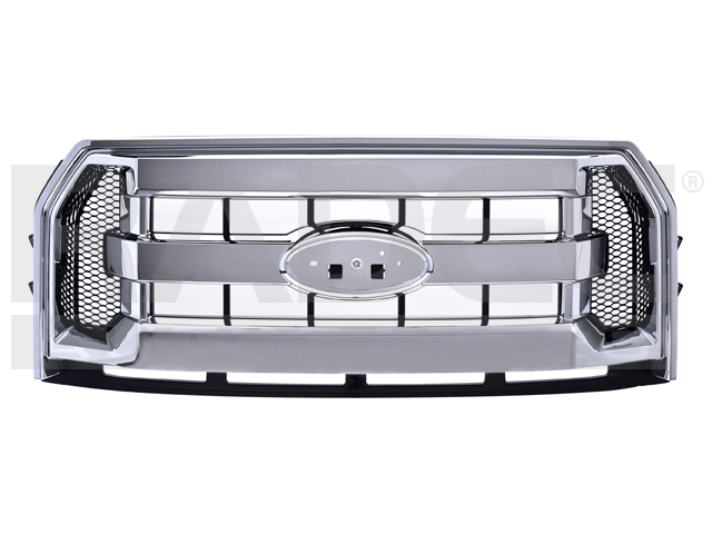 PARRILLA FD F-150 15-17 CROMADA