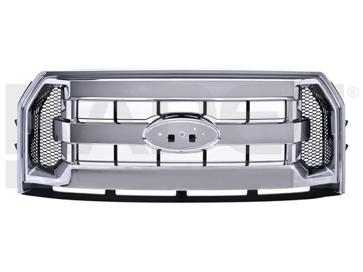 PARRILLA FD F-150 15-17 CROMADA