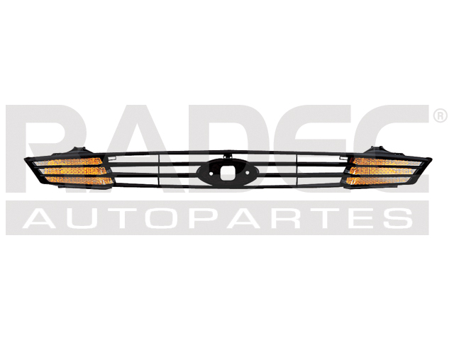 PARRILLA FD FOCUS 00-04 NEGRA C/CUARTO