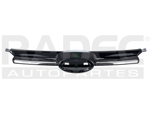 PARRILLA FD FOCUS 12-14 NEGRA MATE C/MOLDURA CROMADA AMBIENTE/SE PLUS/TREND SPORT/TITANIUM PLUS L4 4 CILINDROS 2.0L 4 PUERTAS