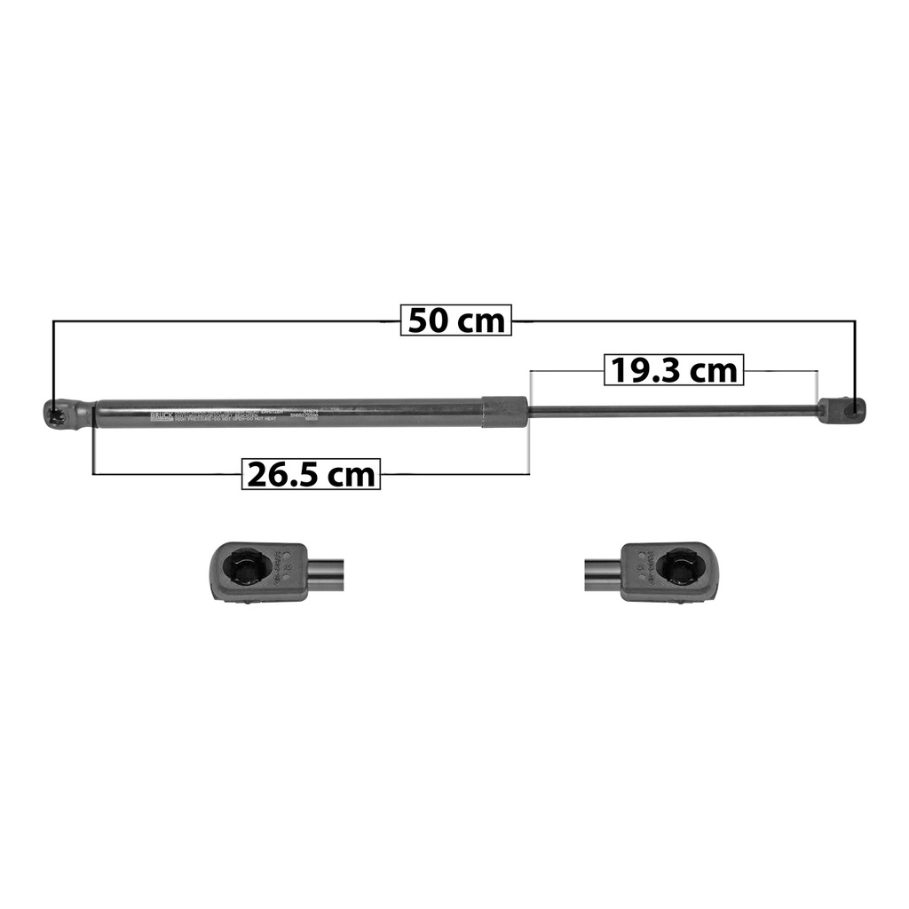 AMORTIGUADOR 5TA PUERTA VW TIGUAN 09-11  50 26.5 19.3 ENTRADA TIPO 9 ENTRADA 2 TIPO 9 470 105.66 47.93 530 119.14 54.04 SPART SP-6666 Derecho/Izquierdo   