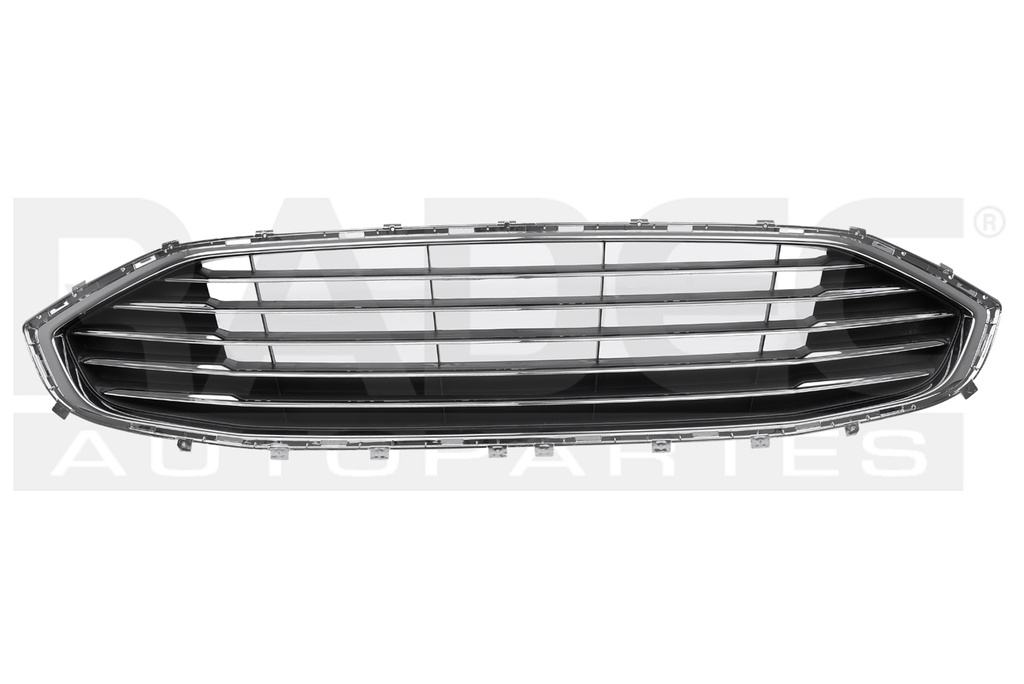 PARRILLA FD FUSION 19-20 C/MOLDURAS CROMADAS SEL/HYBRID L4 4 CILINDROS 2.0L 4 PUERTAS