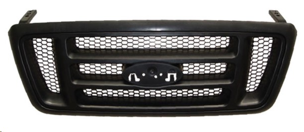 PARRILLA FD LOBO 04-08 FX4 NEGRA D/CUADRADA C/PANAL