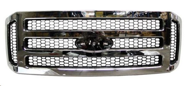 PARRILLA FD F-350/SUPER DUTY 05-07 CROMADA