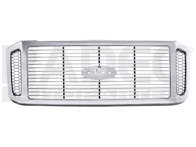 PARRILLA FD SUPER DUTY/EXCURSION 06-07 NEGRA F/CROMADO