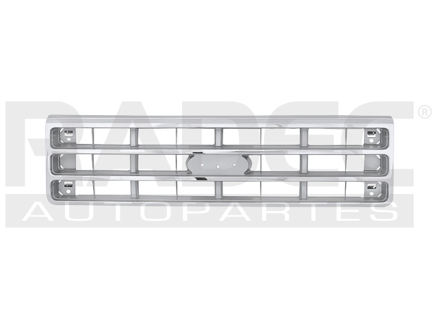 PARRILLA FD F-150/F-250 87-91 CROMADA