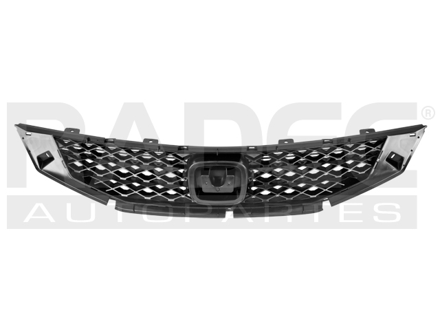 PARRILLA HD ACCORD 08-10 2 PUERTAS NEGRA
