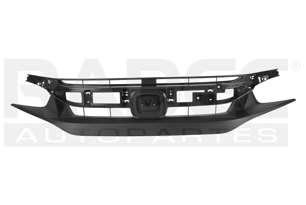 PARRILLA HD CIVIC 19-20 NEGRA MATE S/MOLDURA EX/I-STYLE/TURBO PLUS L4 4 CILINDROS 2.0L 4 PUERTAS