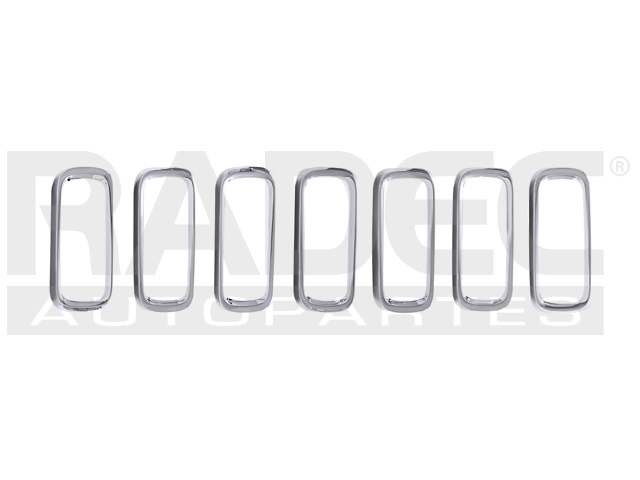 PARRILLA JP RENEGADE 16-18 JGO 7 PIEZAS CROMADA