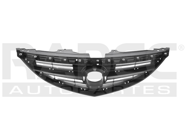 PARRILLA MZ 6 09-13 NEGRA