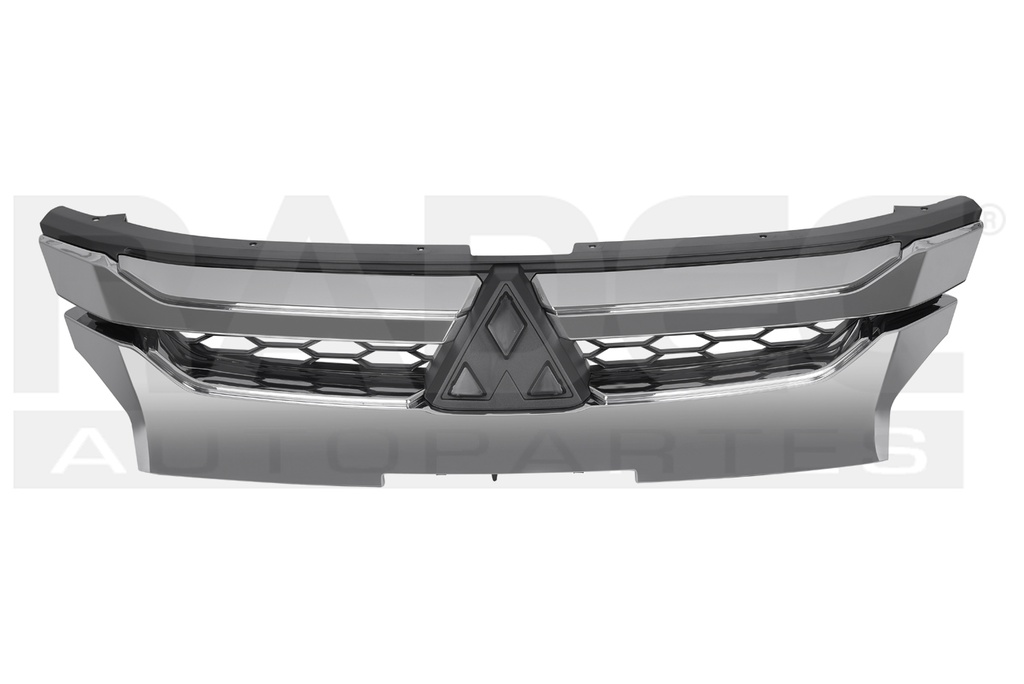 PARRILLA MT L200 20-23 CROMADA GLX GAS/GLX DIESEL L4 4 CILINDROS 2.4L 4 PUERTAS