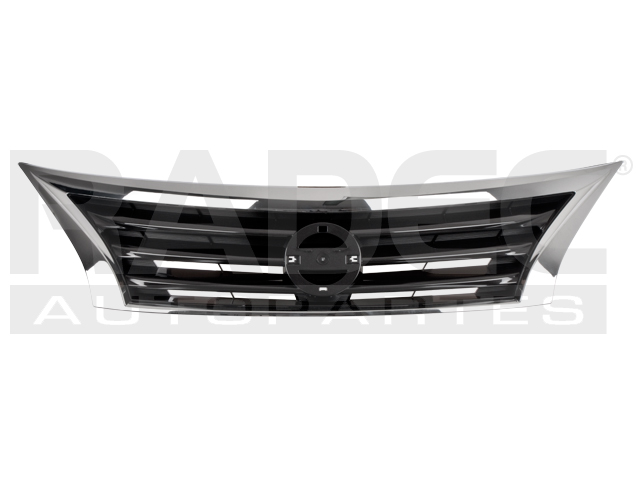 PARRILLA NS ALTIMA 13-16 F/CROMADO BASE/S/SL/SV/SENSE/ADVANCE/EXCLUSIVE L4/V6 4/6 CILINDROS 2.5/3.5L 4 PUERTAS