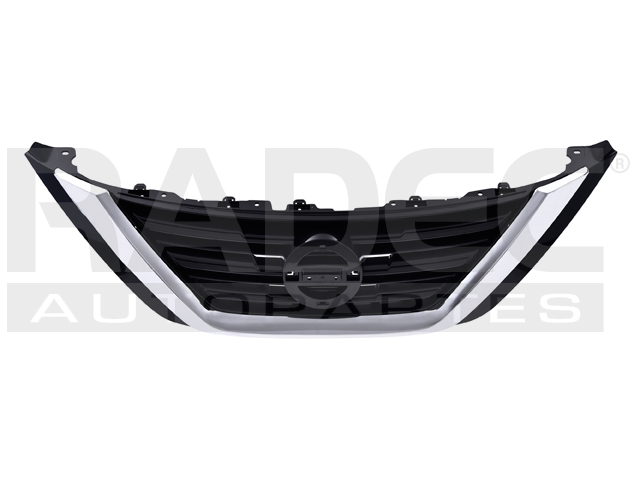 PARRILLA NS ALTIMA 17-18 F/CROMADO P/SENSOR S/SL/SV/SENSE/ADVANCE/EXCLUSIVE L4/V6 4/6 CILINDROS 2.5/3.5L 4 PUERTAS