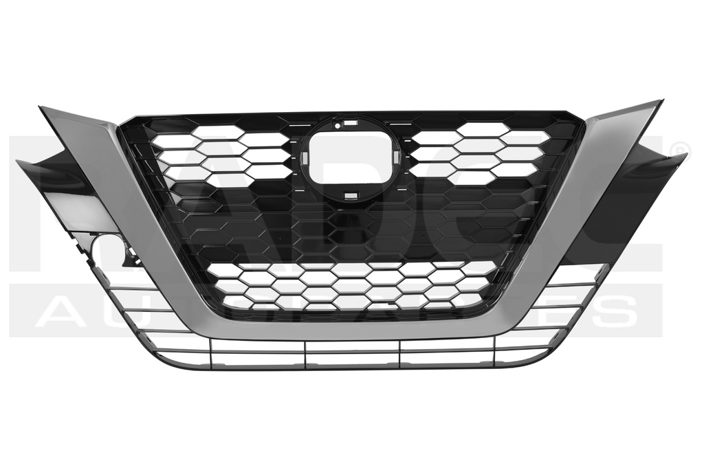 PARRILLA NS ALTIMA 19-22 C/MOLDURA CROMADA S/HOYO P/CAMARA ADVANCE/EXCLUSIVE/S/SL/SR/SV L4 4 CILINDROS 2.0/2.5L 4 PUERTAS