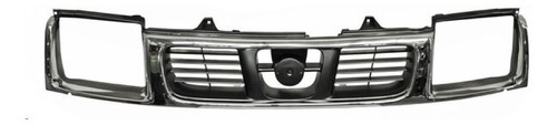 PARRILLA NS FRONTIER 98-00 CROMADA/GRIS SE/XE L4/V6 4/6 CILINDROS 2.4/3.3L 2/4 PUERTAS