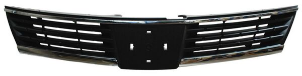 PARRILLA NS TIIDA 07-17 GRIS C/MOLD CROMADA LINEAS PUNTEADAS