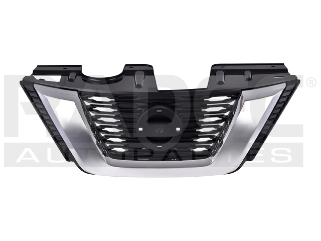 PARRILLA NS X-TRAIL 18-22 F/CROMADO ADVANCE/EXCLUSIVE/SENSE/ARMOR/HYBRID L4 4 CILINDROS 2.0/2.5L 5 PUERTAS