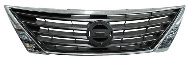 PARRILLA NS VERSA 12-14 F/CROMADO S/S PLUS/SL/SV/EXCLUSIVE/ADVANCE/SENSE L4 4 CILINDROS 1.6L 4 PUERTAS