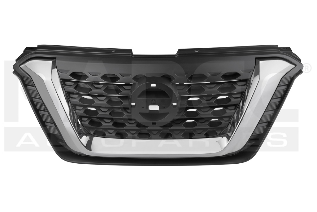 PARRILLA NS KICKS 17-20 CROMADA/HUMO NEGRA BRILLANTE SENSE/BITONO/ADVANCE/EXCLUSIVE L4 4 CILINDROS 1.6L 5 PUERTAS
